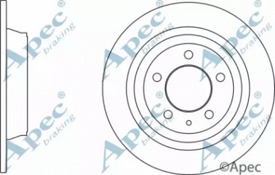 APEC BRAKING dsk3121 -  Тормозной диск